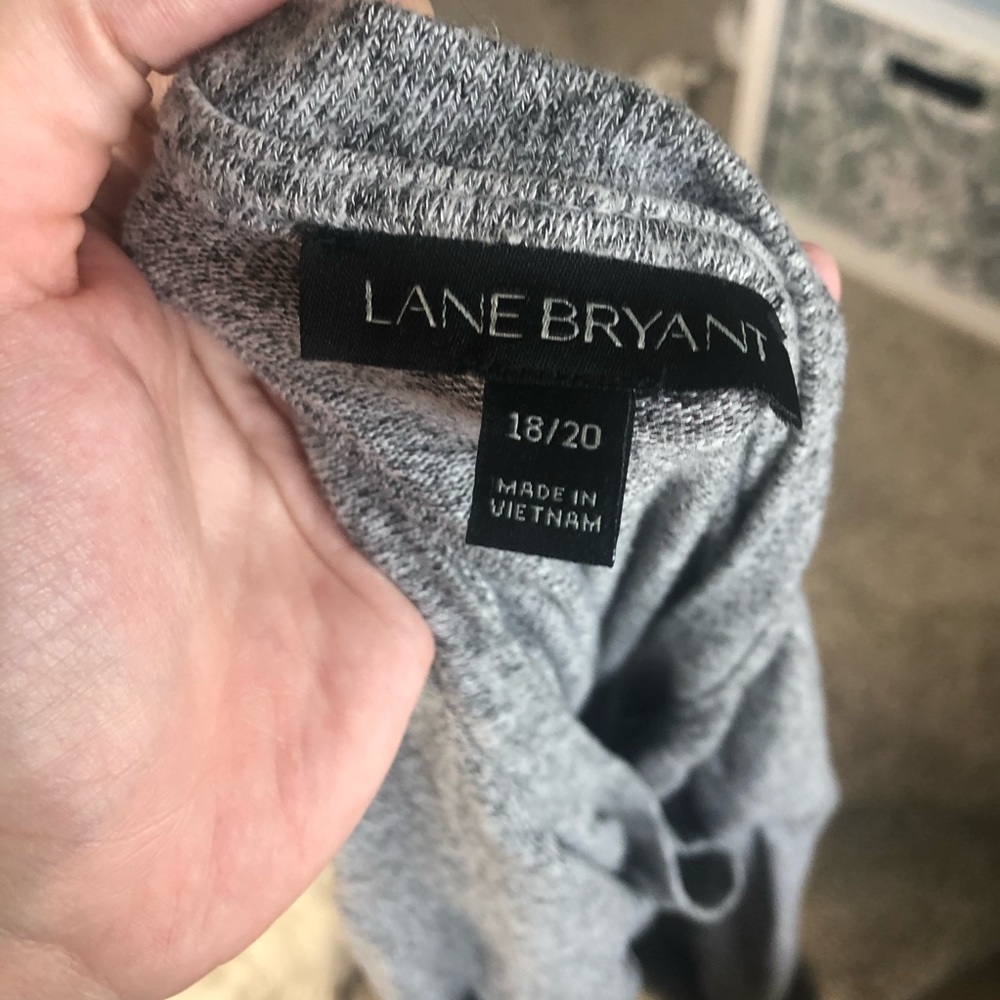 NWOT lane Bryant furry cuff sweater top 18/20 - Picture 5 of 5